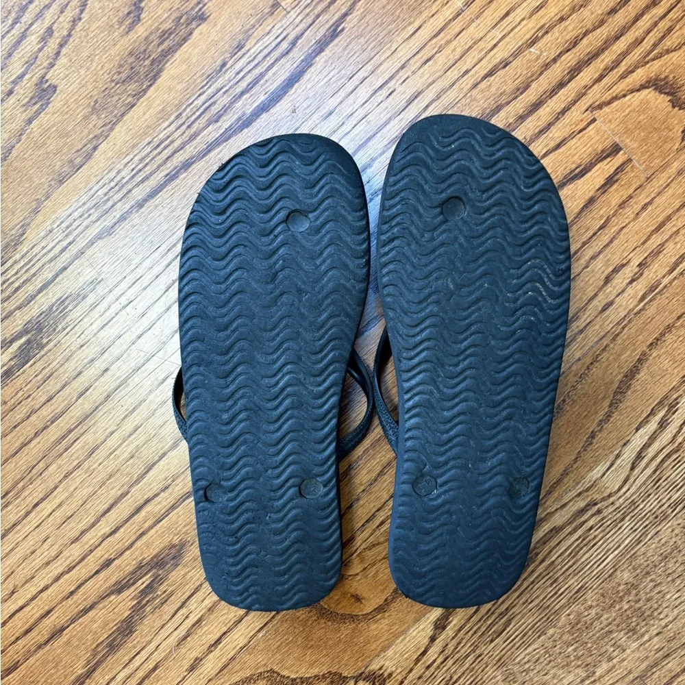 Polo by Ralph Lauren Black Skull Flip-Flops